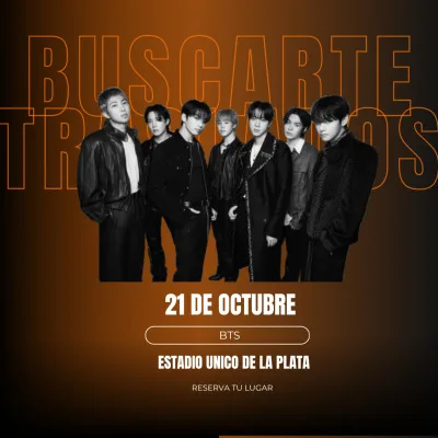 TRASLADOS BTS 23/10 LA PLATA