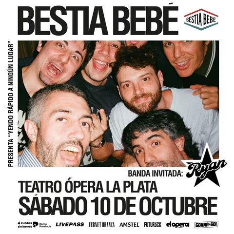 BESTIA BEBE en el Teatro Opera LP