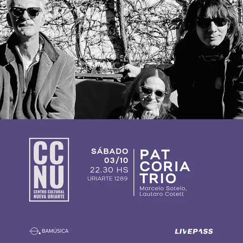 PAT CORIA TRIO en CCNU