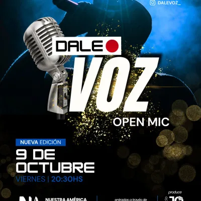 DALE VOZ - OPEN MIC