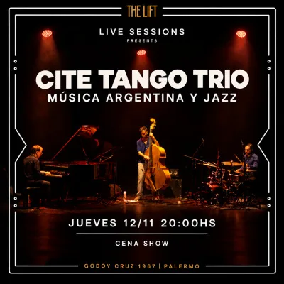 CITE TANGO TRIO: MÚSICA ARGENTINA Y JAZZ