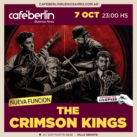 The Crimson Kings en Cafe Berlin