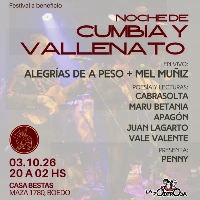 NOCHE DE CUMBIA Y VALLENATO 💃🏽🔥