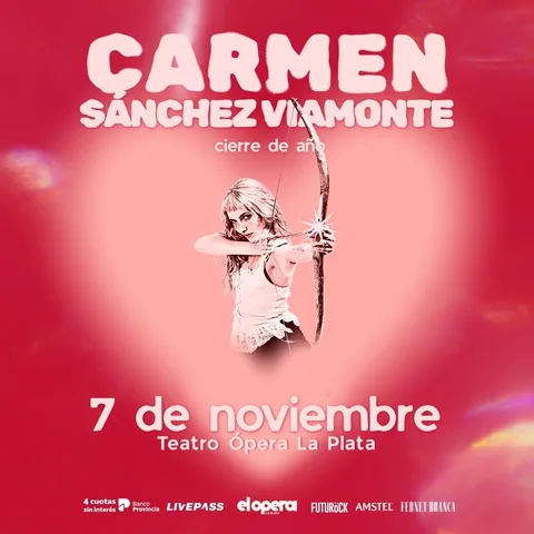 CARMEN SANCHEZ VIAMONTE en el Teatro Opera LP