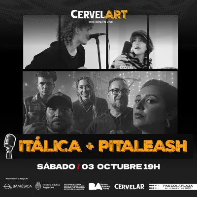 ITÁLICA + PITALEASH - SHOW ELÉCTRICO