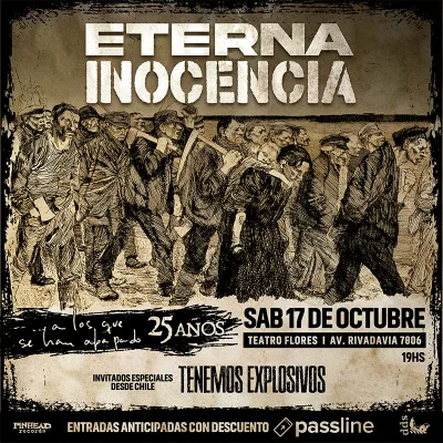 Eterna Inocencia - A los que se han Apagado 25 años - 17 octubre 2026...