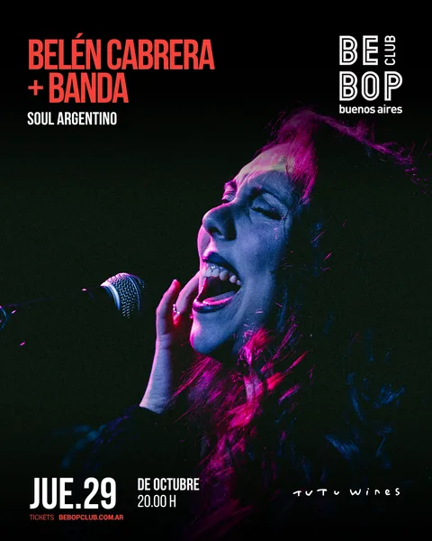 Belén Cabrera + Banda | Soul Argentino