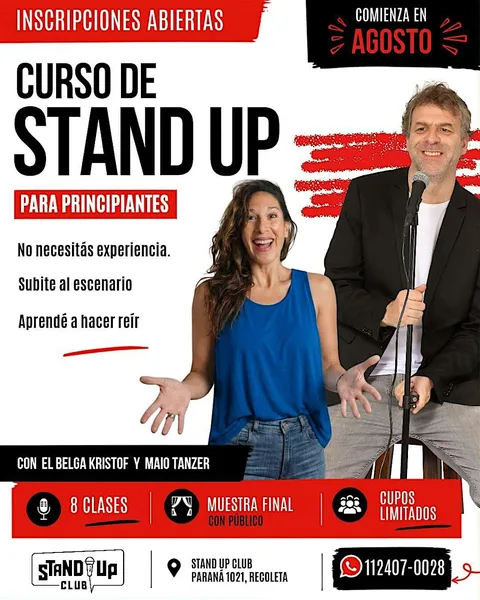 Curso de Stand Up - Nivel 1 - 1era cuota