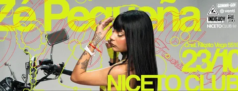 Ze Pequeña en Niceto Club (+18 años)