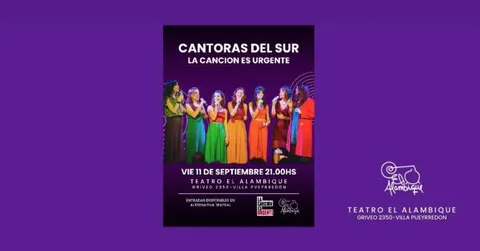 La cancion es urgente - Cantoras del Sur