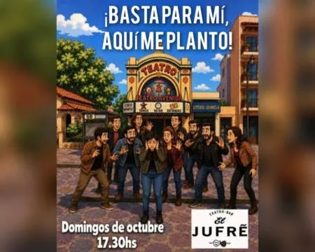 ¡BASTA PARA MÍ, AQUÍ ME PLANTO!