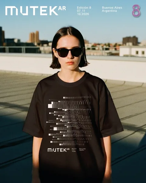 Remera MUTEK.AR Edicion 8 | 2026
