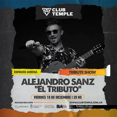ALEJANDRO SANZ - TRIBUTE SHOW!