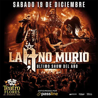 LA H NO MURIO  Ultimo show del Año