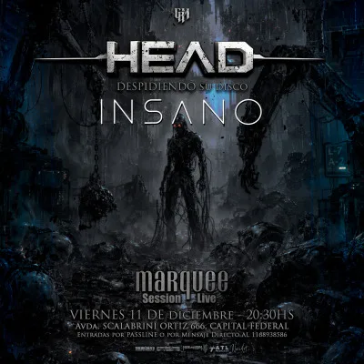 HEAD despide Insano
