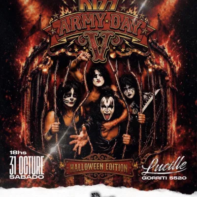 KISS ARMY DAY V Especial Halloween