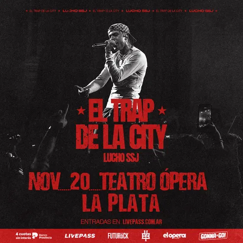 LUCHO SSJ en el Teatro Opera LP