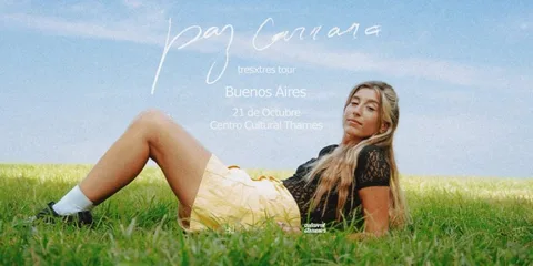 Paz Carrara presenta TRES X TRES