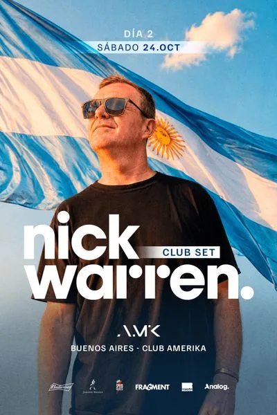 Nick Warren Sabado 24 de octubre - FECHA 2