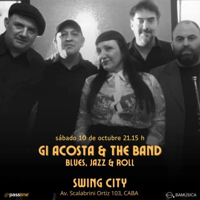 Gi Acosta & The Band - Blues, Jazz & Roll