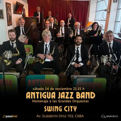 Antigua Jazz Band: Tributo a las Grandes Orquestas