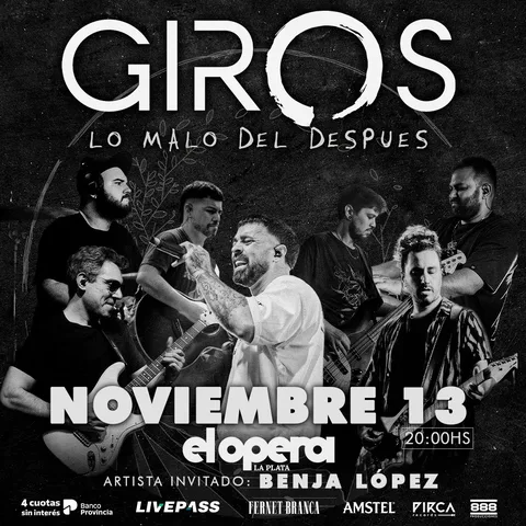 GIROS en el Teatro Opera LP