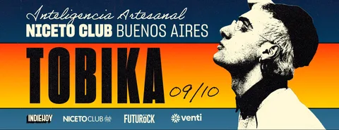 TOBIKA presenta INTELIGENCIAiiii ARTESANAL en Niceto Club