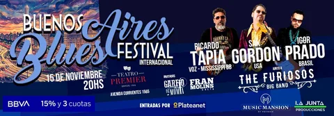THE FURIOSOS - NOCHE A TODO BLUES CON RICARDO TAPIA Y AMIGOS