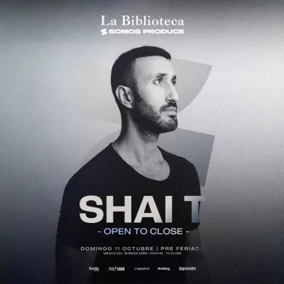 Shai T x Somos Produce – La Biblioteca, San Telmo Buenos Aires