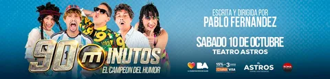 90 minutos - El campeón del humor, de Pablo Fernández