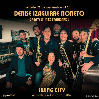 Denise Izaguirre Noneto - The Greatest Jazz Standards...