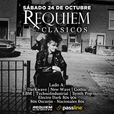 🦇RÉQUIEM CLÁSICOS + OSCUROS 80’s🕯️(Darkwave • EBM • Techno Industrial • N...