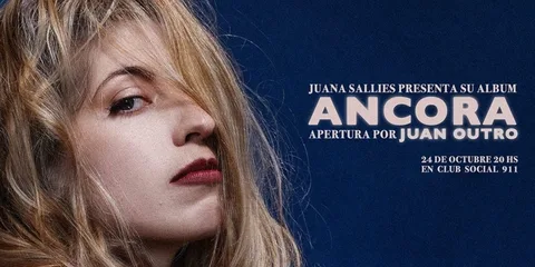 Juana Sallies - Presentación en vivo de Ancora