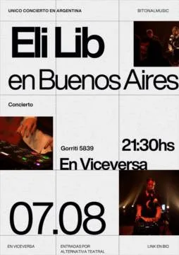 Eli Lib en Buenos Aires