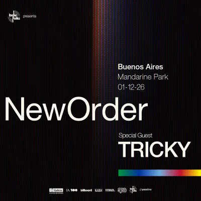 NEW ORDER + TRICKY @ Mandarine Park