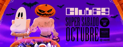 Club 69 | 10 OCT en Niceto Club (+18 años)