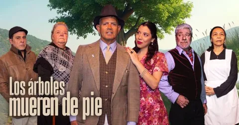 Los árboles mueren de pie