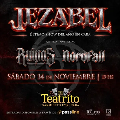 JEZABEL - ÚLTIMO SHOW DEL AÑO EN CABA