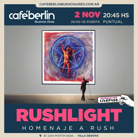 Rushlight en Cafe Berlin