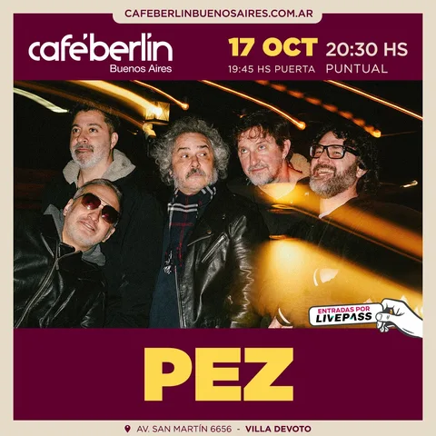Pez en Cafe Berlin