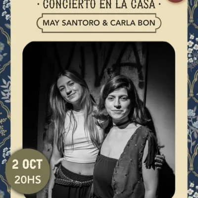 MAY SANTORO Y CARLA BON