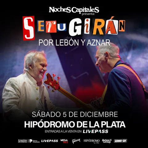 SERU GIRAN POR LEBON Y AZNAR en el Hipodromo de La Plata