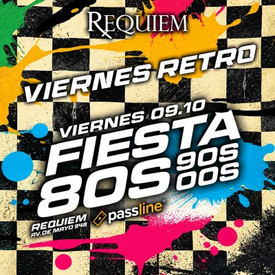 Vier 9| 🎉  FIESTA RETRO 80s 90s 00s 🎉