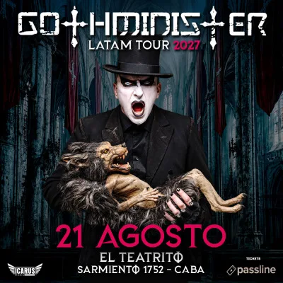 GOTHMINISTER - LATAM TOUR 2027
