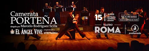 CAMERATA PORTEÑA DIRIGIDA POR MARCELO RODRIGUEZ SCILLA - EL ANGEL VIVE