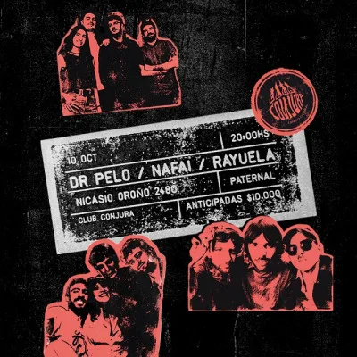 DR. PELO + NAFAI + RAYUELA // EN CLUB CONJURA