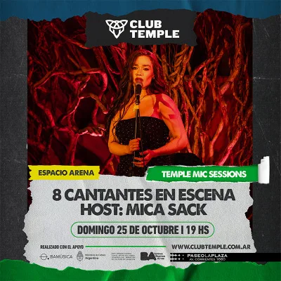 TEMPLE MIC SESSIONS - HOST: MICA SACK