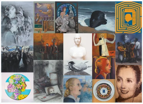 "Umbrales. 17 obras, una misma huella", en el Museo Evita