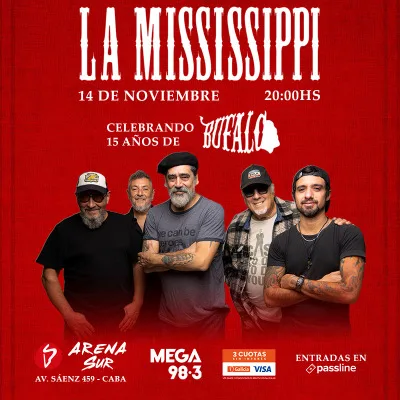 La Mississippi en Arena Sur