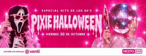 Fiesta Pixie - Halloween en Niceto Bar